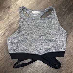 Forever 21 Heather Gray Sports Bra medium